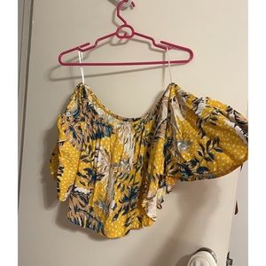 Le Salty Label Off The Shoulder Top